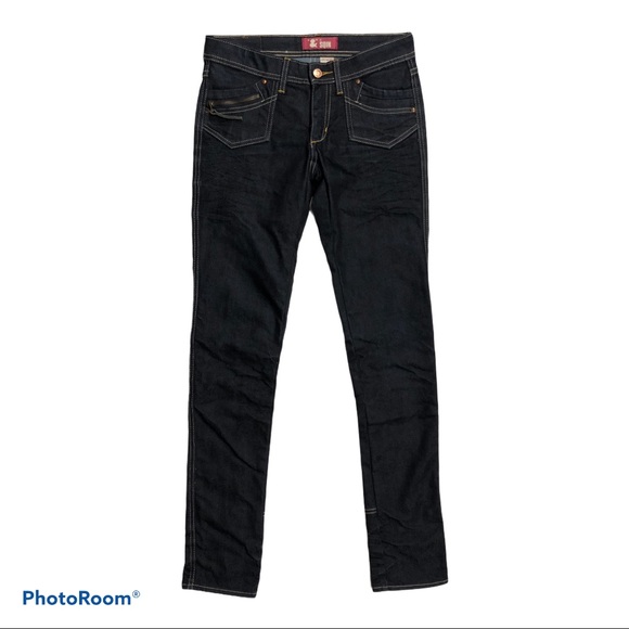 NEW H&M Jeans w Zipper Details 27 - Picture 1 of 4